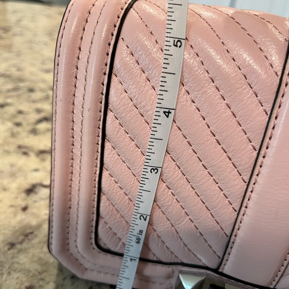 Rebecca Minkoff Women's Chevron Quilted Love Crossbody Bag - Picture 12 of 16